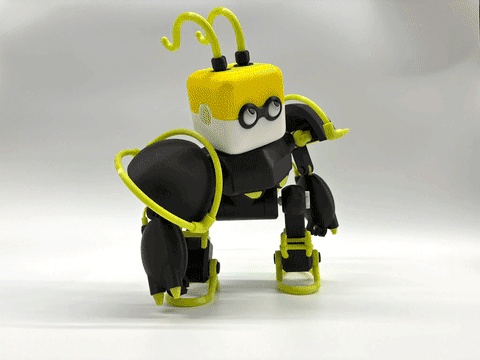 Moki | Combat Form (Multi‑form Modular Robot)