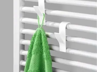 Bathroom radiator hook