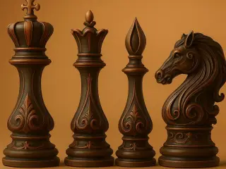 Modern Chess Set