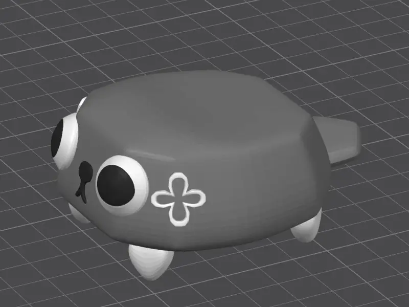 Ora a Colori Pebble da Dandy's World – Statuetta Fan di Roblox