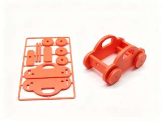 Children's Assembly Toy - Car Assembly Card