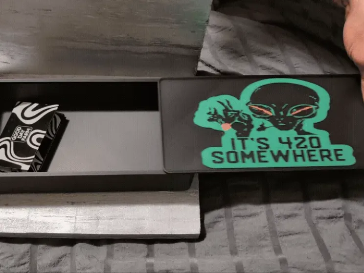 Stash Box/Portable Rolling Tray