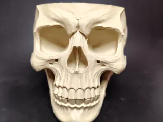 SKULL BOWL - POT - PEN HOLDER - PLANTER