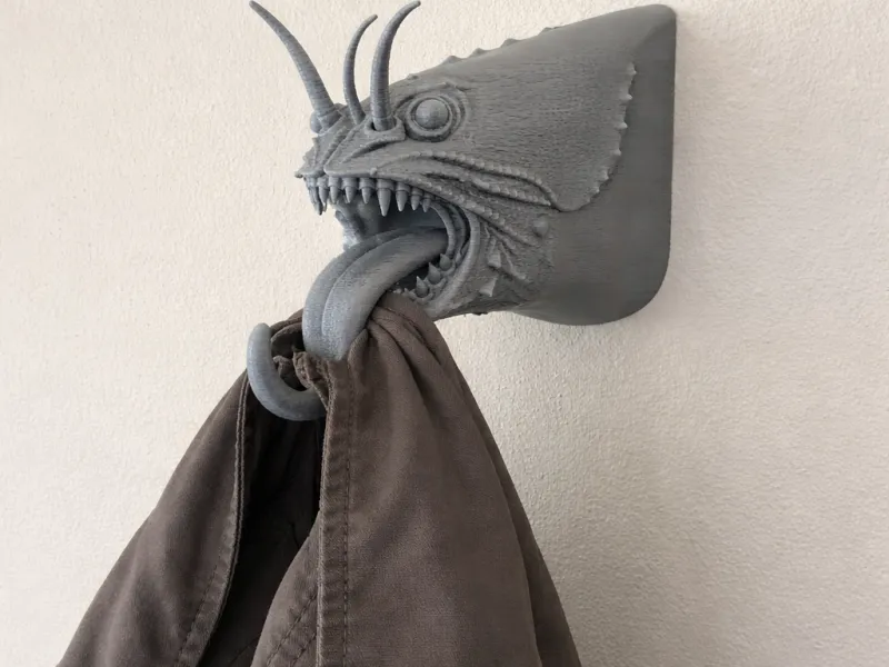 Kreeftenkop Wandhanger voor Jassen en Sleutels