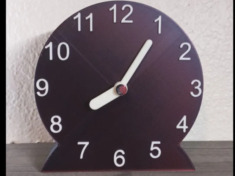 Montessori Learning Clock STL Files | 3D Print Teach Time To