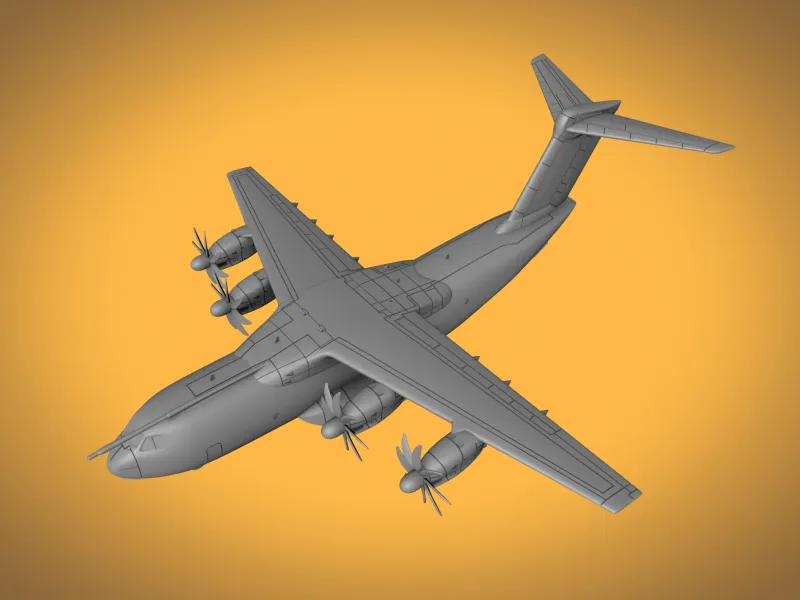 Airbus A400M Atlas Scale 1:144