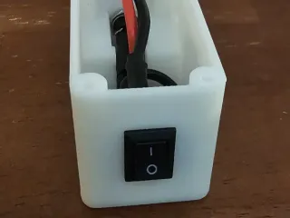 12 V Power Box with mini toggle switch