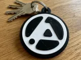 Linkin Park logo keychain-0