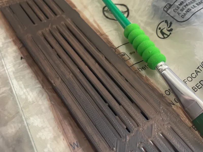 Soporte de imitación de madera