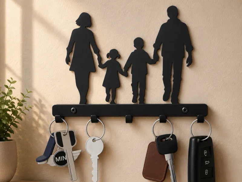 Familien-Schlüsselhalter