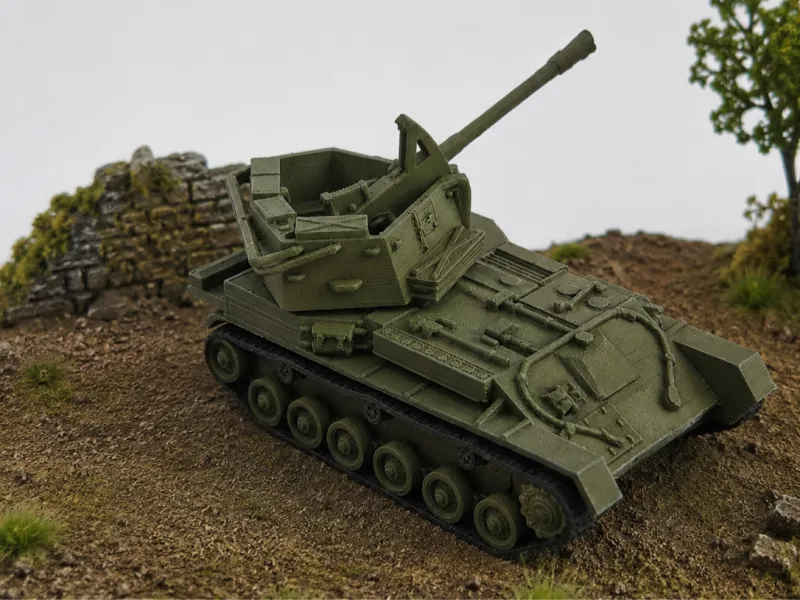 ZSU-37 Zelfrijdend Luchtafweervoertuig 1:72