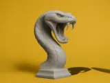 Cobra Snake Bust Statue-0