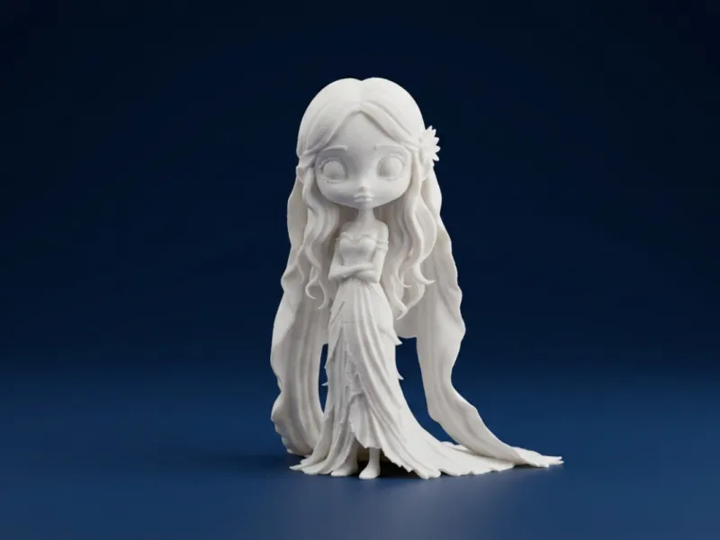Chibi-Leichenbraut – Tim Burtons Figurine