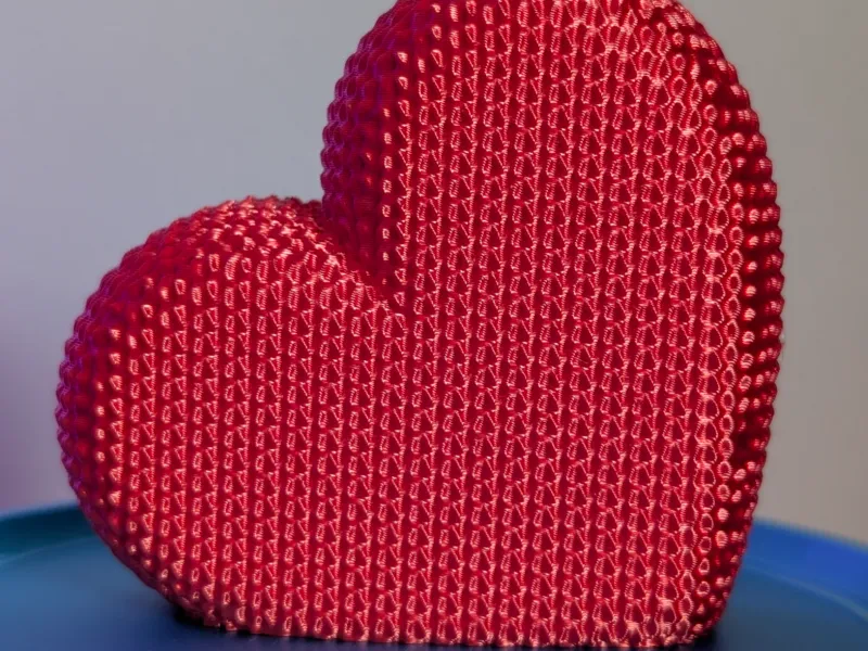 Knitted Heart
