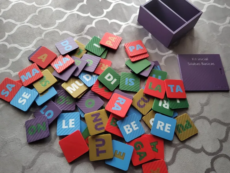 Juego silabas para niños