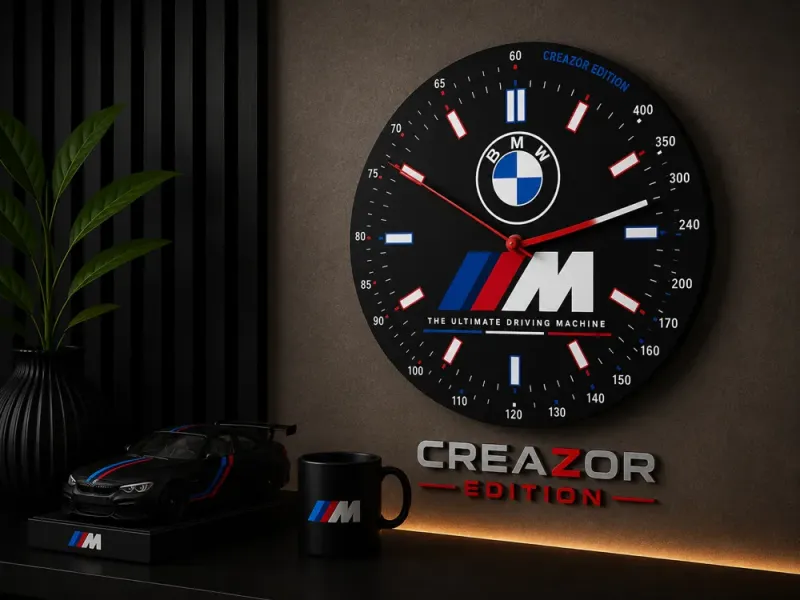 BMW 벽시계 - Creazor 에디션