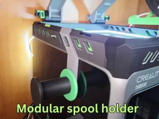 Modular spool holder for K2 PRO D3P Riser LITE