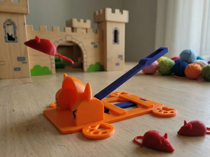 The cat-shaped CAT-APULT that launches toy mice... and more!