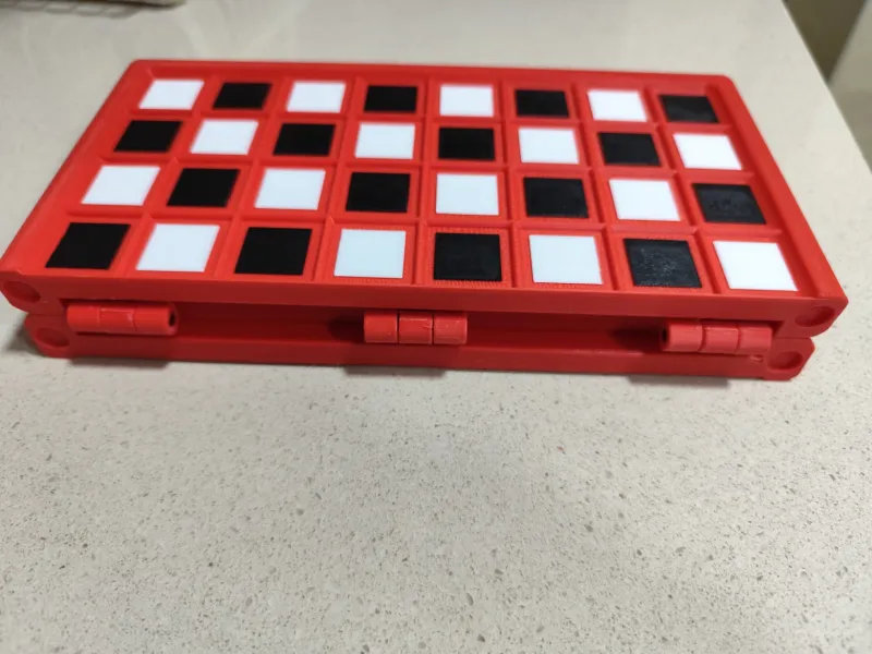 Scacchiera per Dama, Reversi Pieghevole.