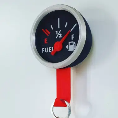 Fuel Gauge Wall Key Holder Hanger-0