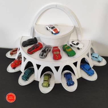 HOT WHEELS COLLECTOR 14 DISPLAY SET DIORAMAS EUROPE COLLECTO-0