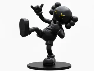 black kaws
