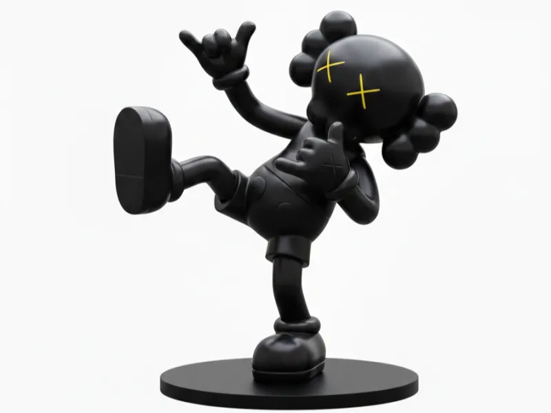 black kaws cool
