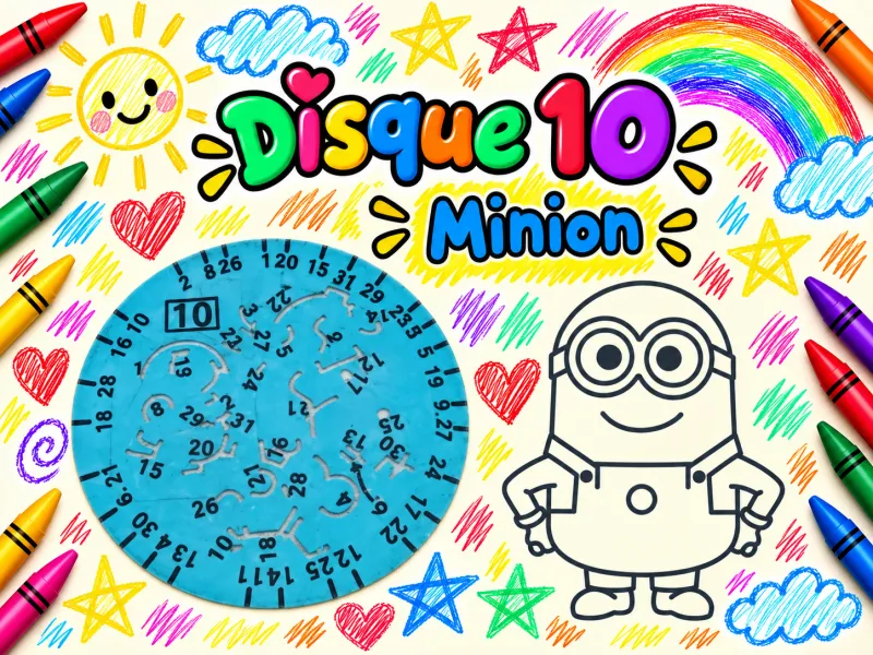 Disque pochoir 10