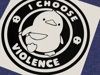 I choose violence XD