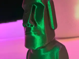 Moai face