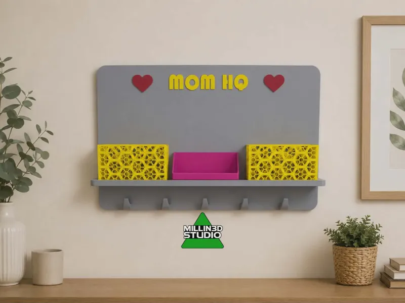 Scaffale Organizzatore da Parete Mom HQ Modulare e NESSUN CFS RICHIESTO