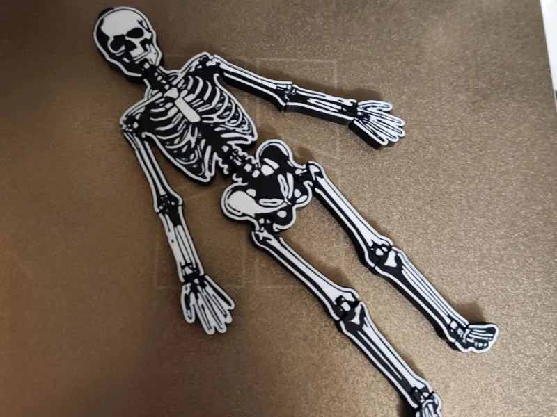 Flexi-Skelett – Gelenkiges Halloween-Spielzeug