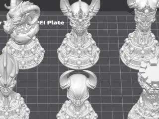 Angels vs Daemons Chess Set