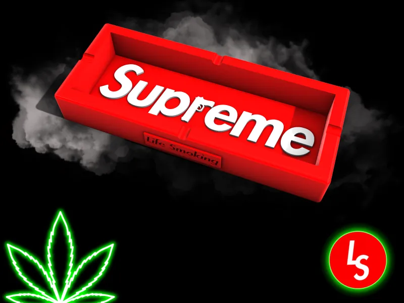 Posacenere di Lusso in Stile Supreme | Edizione Life Smoking