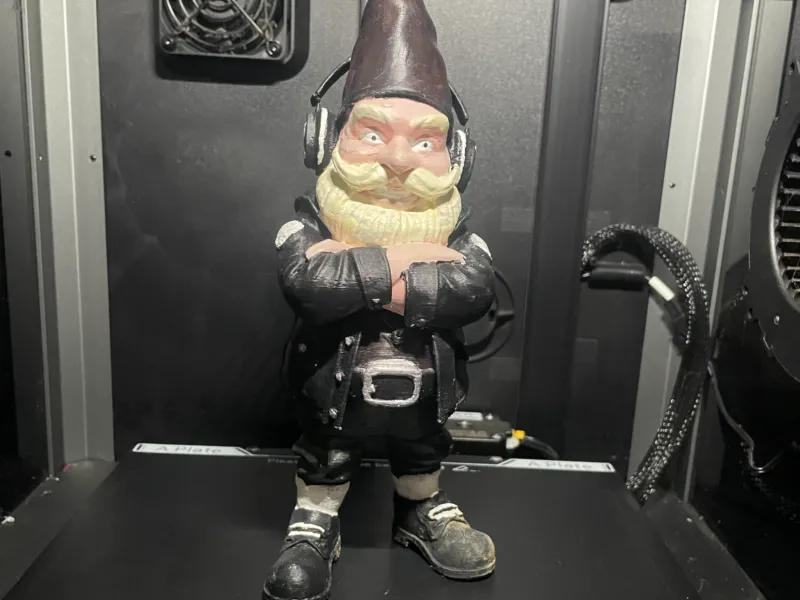 Biker Garden Gnome 🎧