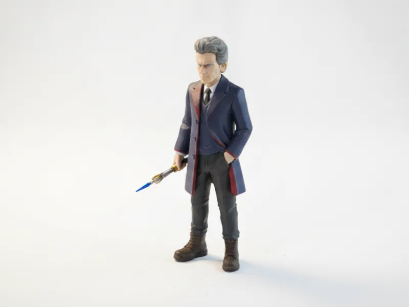 Peter Capaldi Doctor Who Figurine 3D Printable