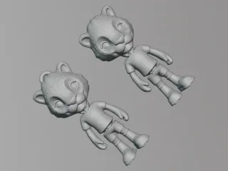 Zayu Chibi Flexi - World Cup 2026 Mascot - Multicolor