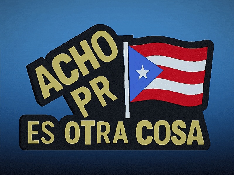 🇵🇷 ACHO PR ES OTRA COSA  v2 magnet 🇵🇷