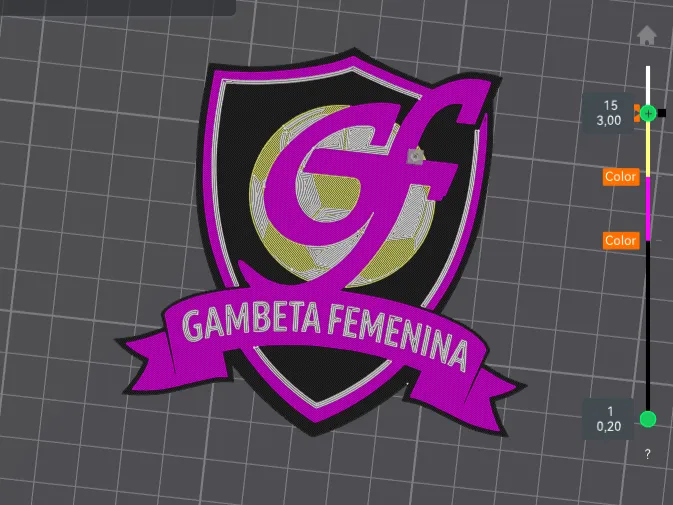 GAMBETA FEMENINA ESCUDO