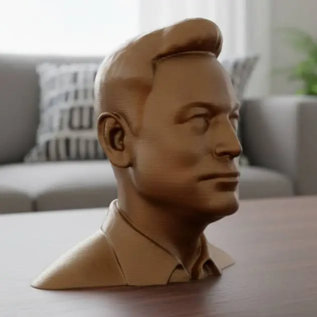 Elon Musk Bust