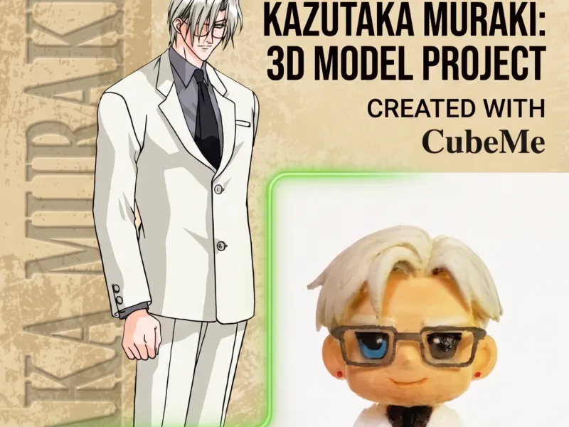Kazutaka Muraki – Chibi Figure (Yami no Matsuei) by CubeMe