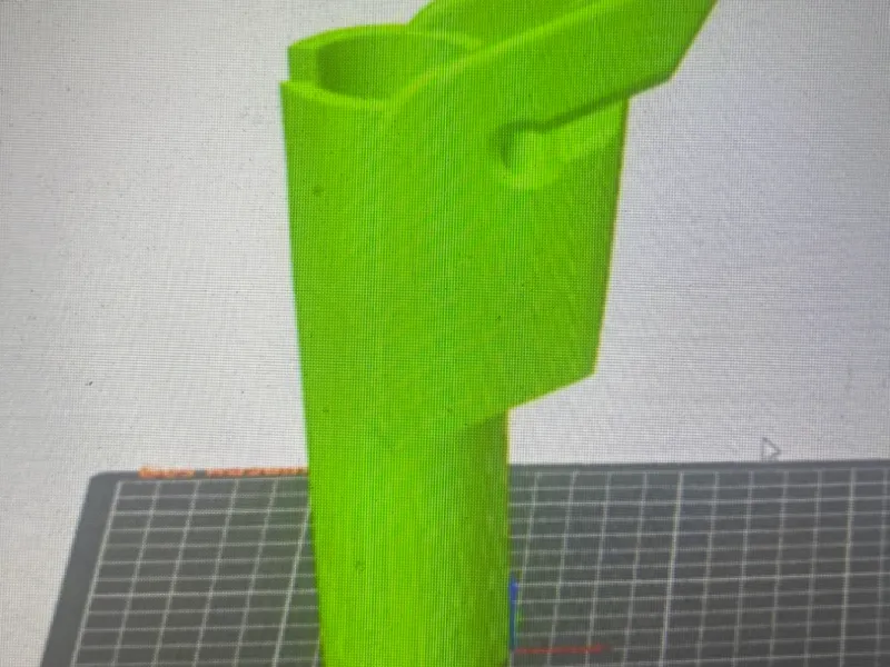 Portacanna per guida su imbarcazioni in PVC
