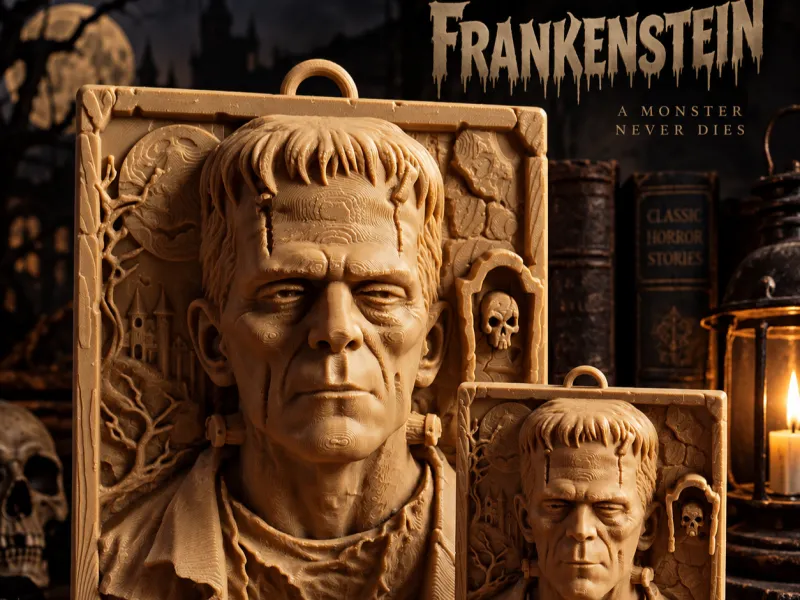 Frankenstein. Wanddekoration