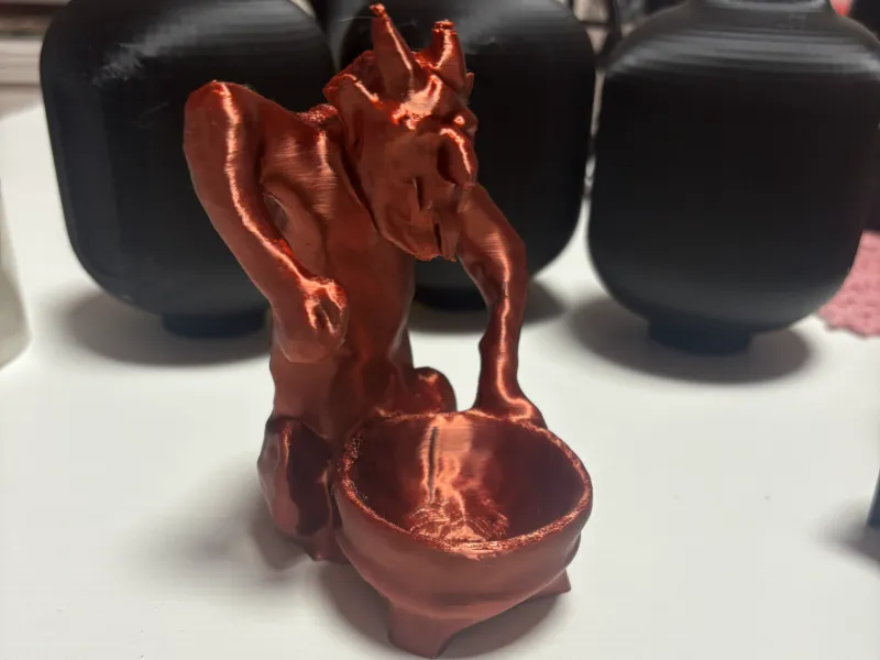 Baltic devil figurine