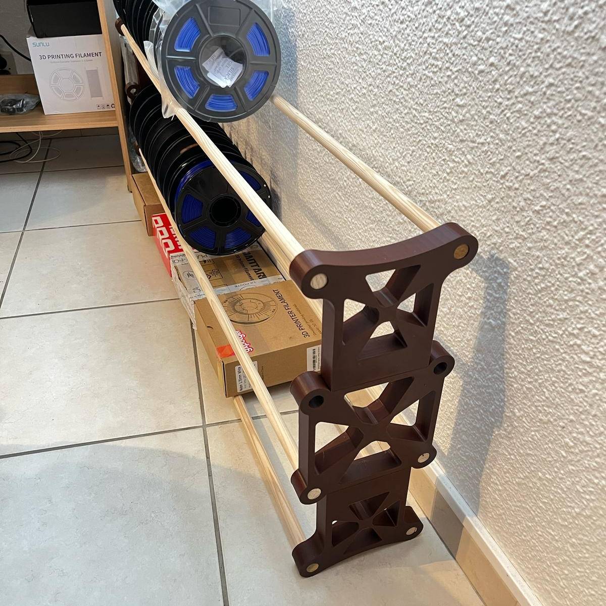 Meuble de rangement pour bobines de filament