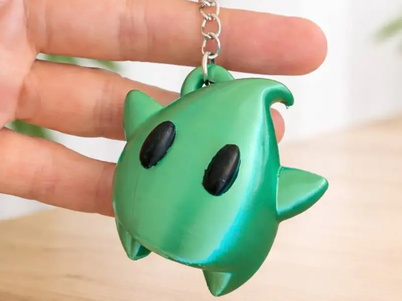 Luma Mario Galaxy Keychain