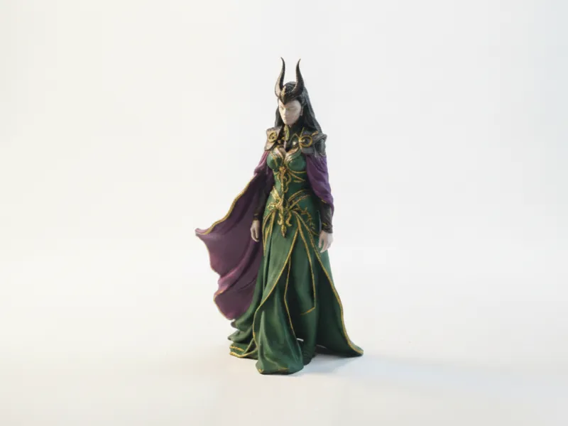 Goddess Figurine Fantasy Mythology 3D Printable