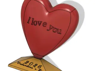 Valentine's day heat lamp