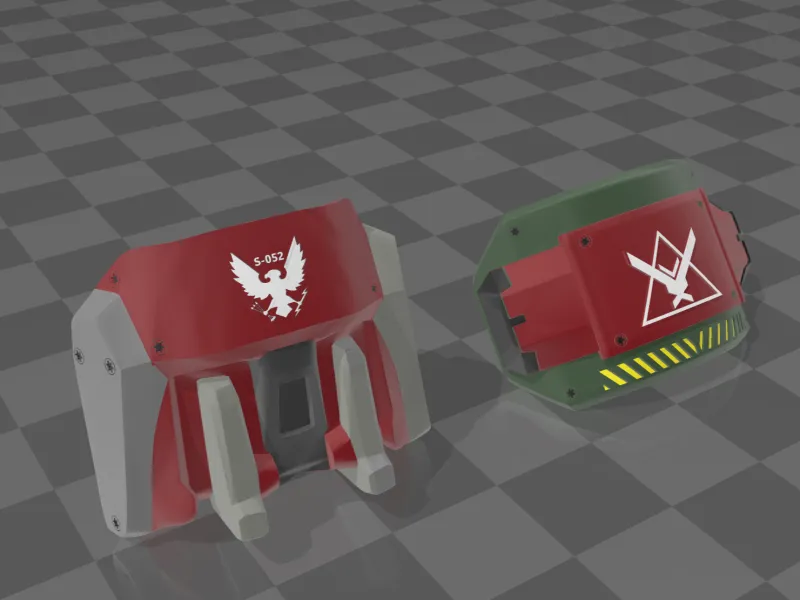JORGE: S-052 - BOTH SHOULDER ARMOUR