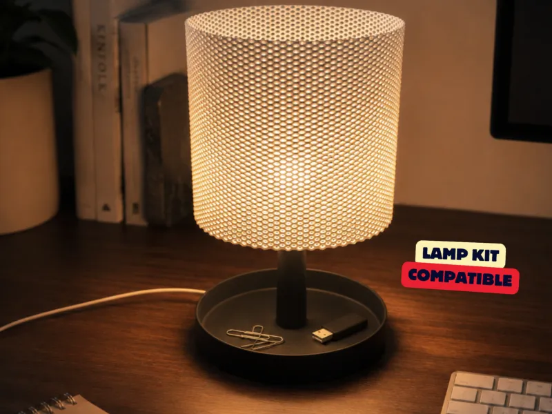 LAMPE DE BUREAU DESIGN AVEC BAC (OMNI) 💡